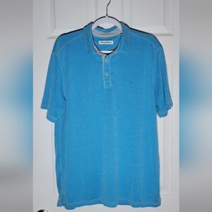 Men's Large Tommy Bahama Blue Polo